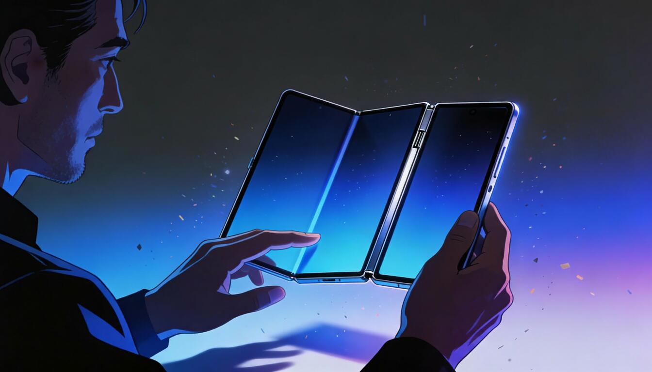 折りたたみスマホは壊れやすくないの？後悔した人は？話題の三つ折りスマホも調査