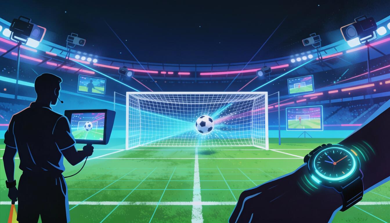 サッカーで使用されているテクノロジー|ゴールラインテクノロジー・VAR判定